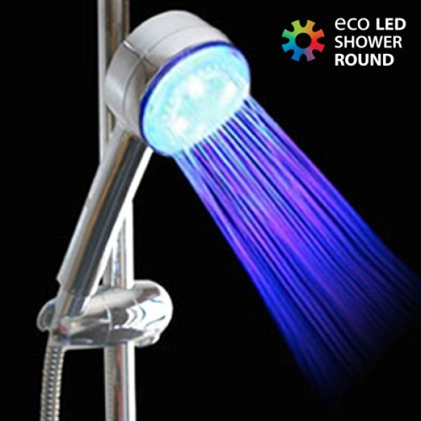 Sprchov hlavica Eko s LED Svetlom