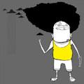 AFRO RAIN, LARGE