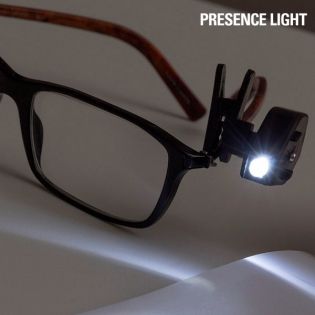 Klip na Okuliare s 360º LED Svetlom Presence Light
