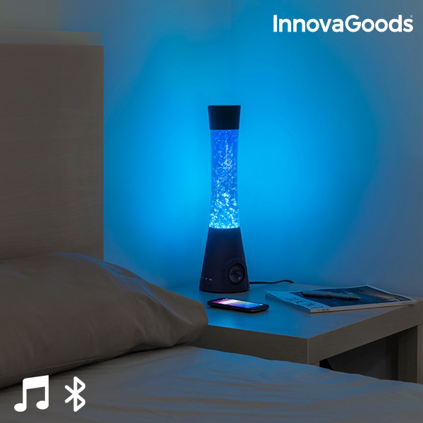 Lávová Lampa s Bluetooth Reproduktorom a Mikrofónom InnovaGoods