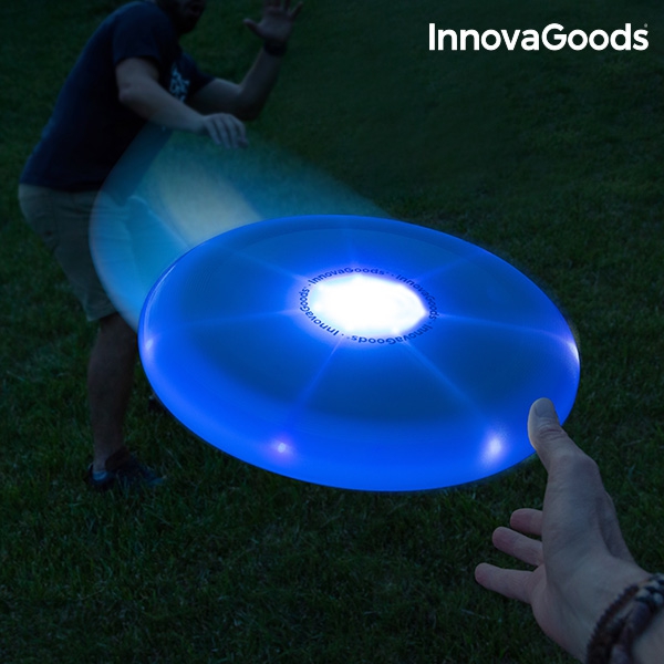 Svietiaci lietajúci tanier  LED  Frisbee