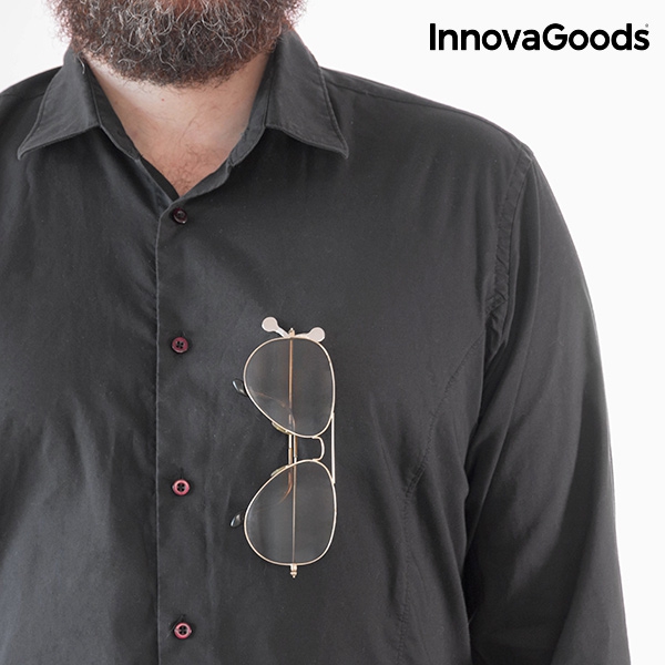 Magnetický Vešiačik na Okuliare InnovaGoods (3 kusy) Magnetický Vešiačik na Okuliare InnovaGoods (3 kusy)