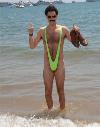 Borat plavky - MANKINI Boratovky