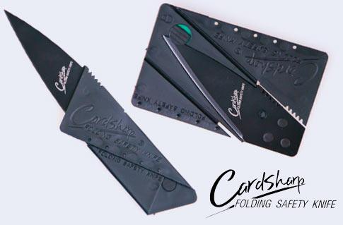 Nôž veľkosti kreditky CardSharp - nôž do peňaženky