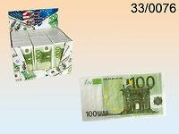 Papierové servítky "100 €" bankovky