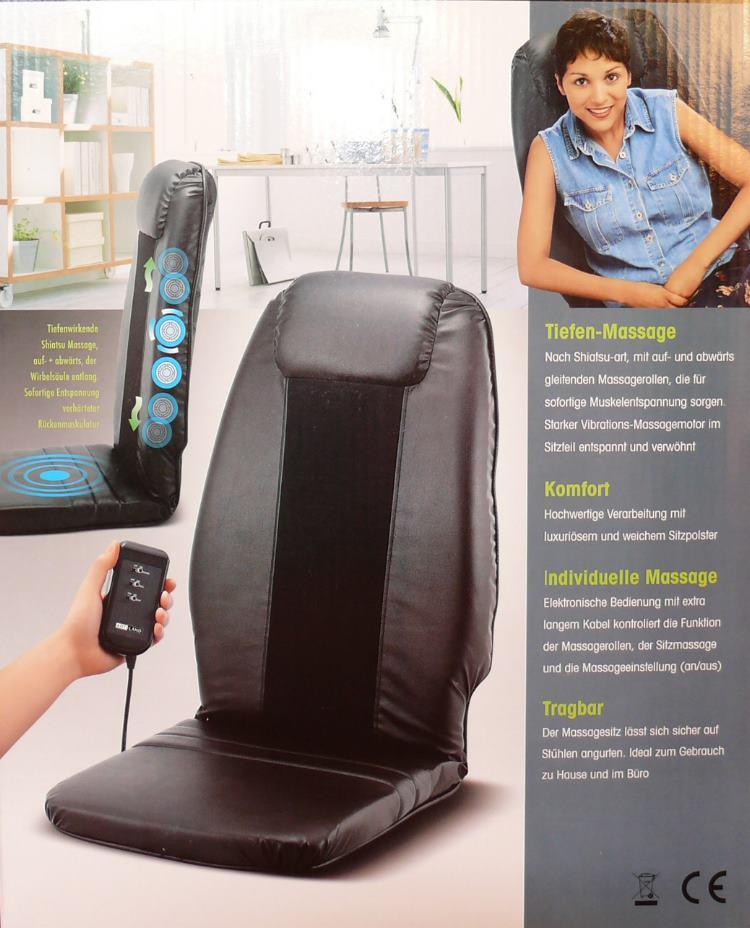 Masážna rolovacia podložka - Massagesitz mit rollen Masážna rolovacia podložka - Massagesitz mit rollen