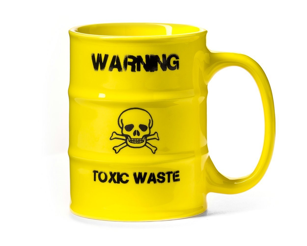 Hrnček v tvare suda Varovanie Toxic Waste