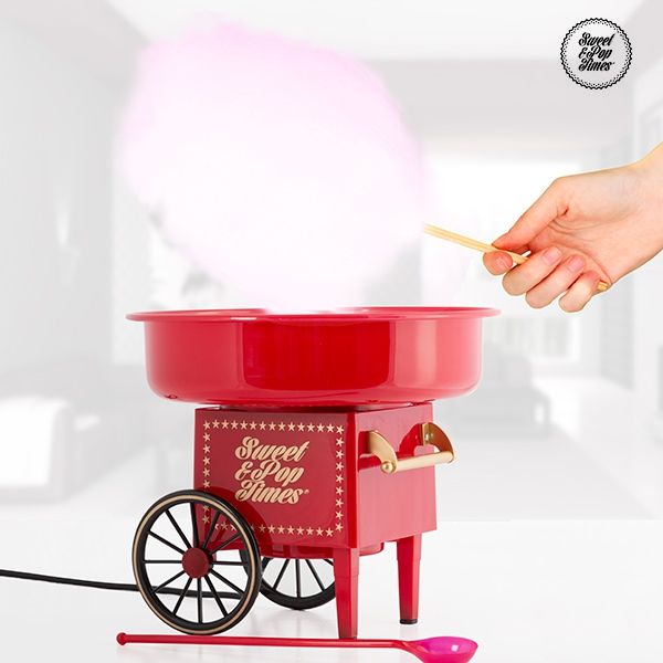 Stroj na výrobu cukrovej vaty Appetitissime Sweet & Pop 500W Čer
